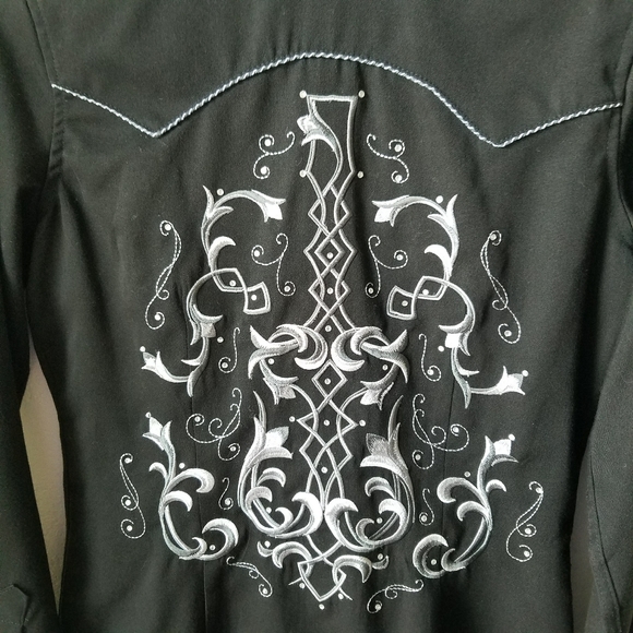 Panhandle Slim Western Button Down Snap Shirt - Picture 6 of 11